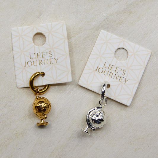 Life's Journey Charm - Gold or Silver