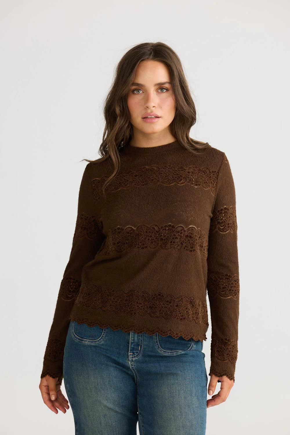 Liora Top - Chocolate