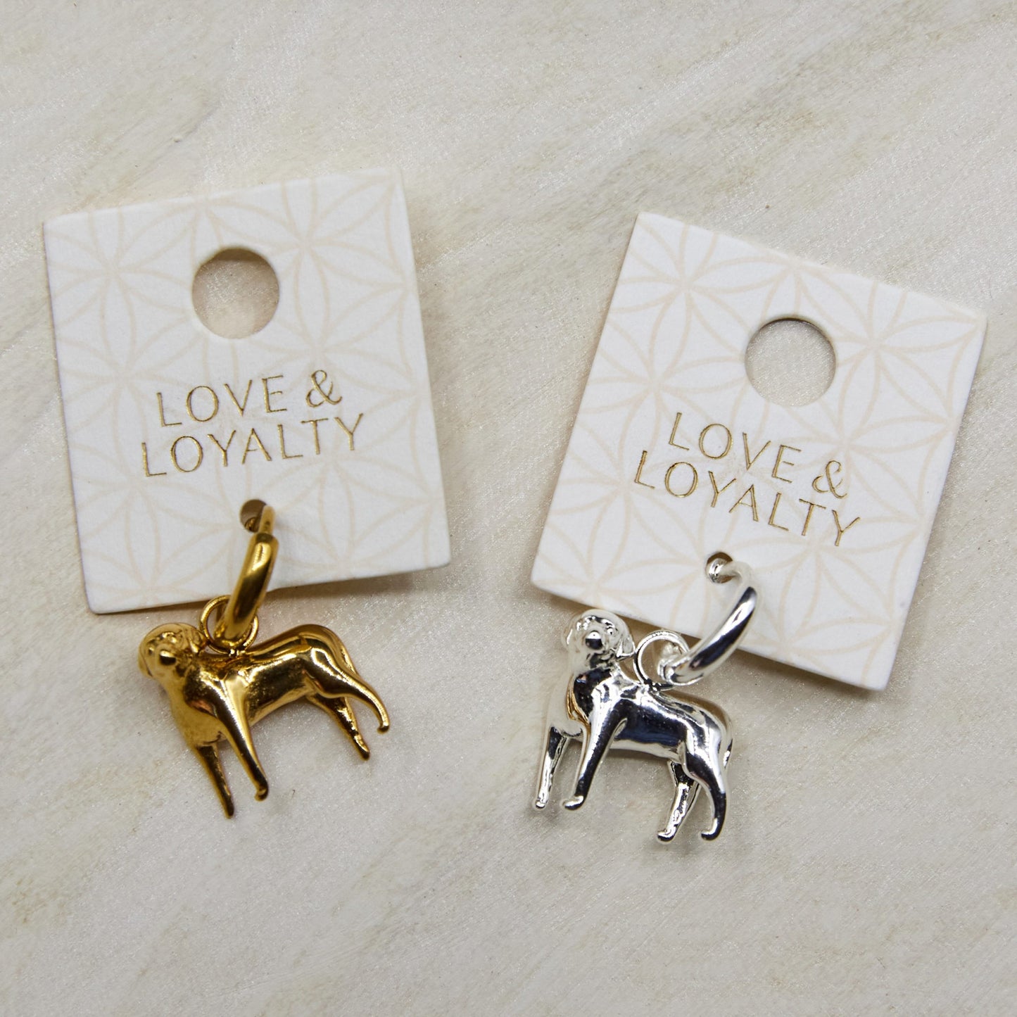 Love and Loyalty Charm - Silver