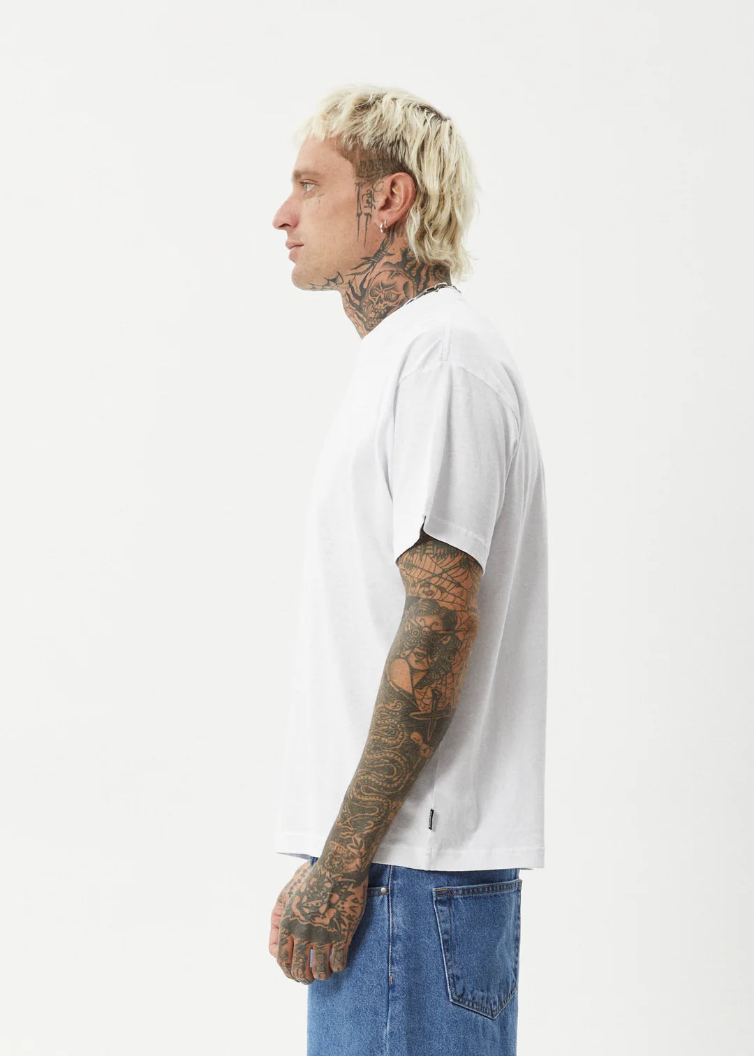 Foundation Boxy Fit Tee - White