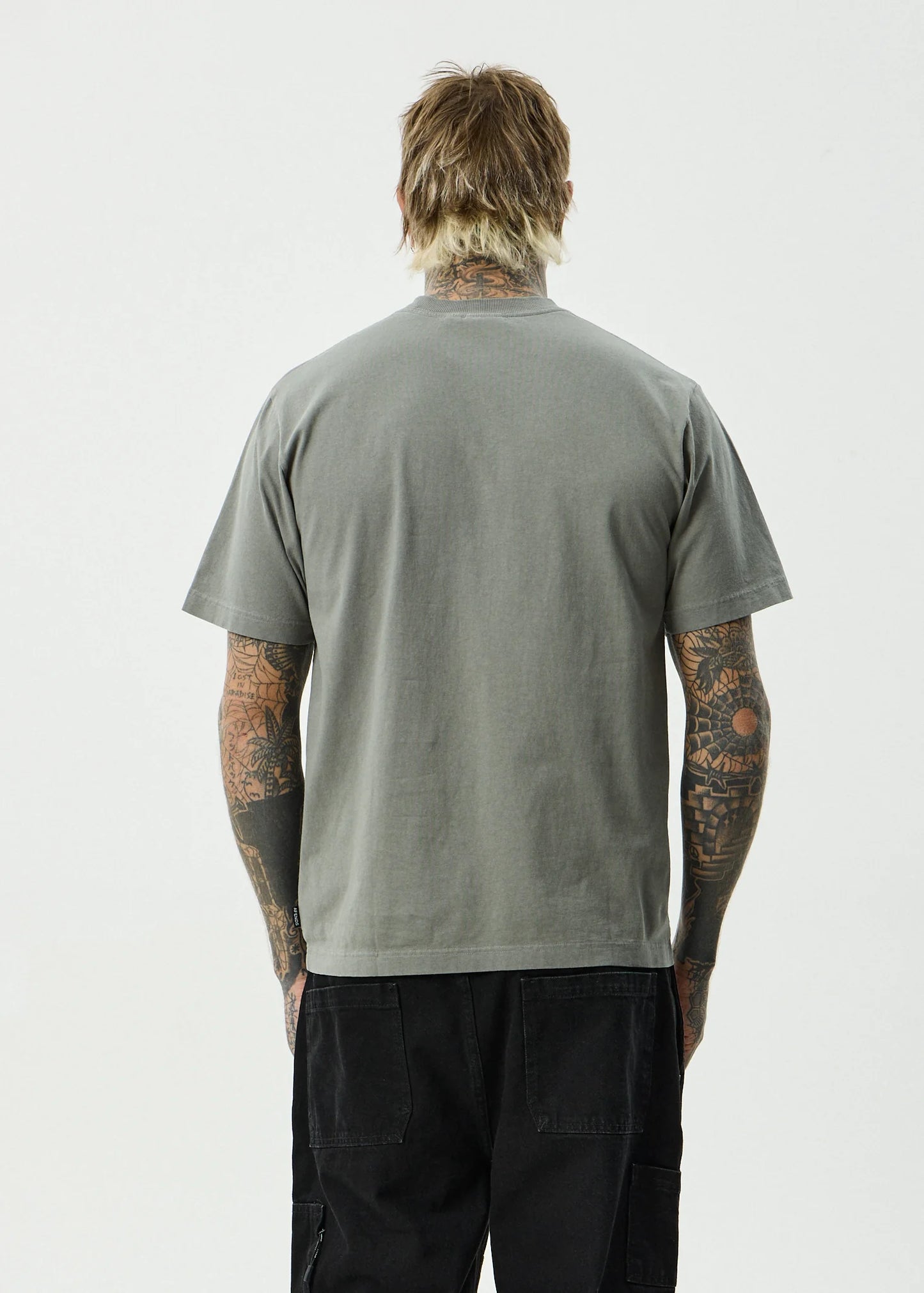 Angel Boy Recycled Retro Fit Tee - Washed Sycamore