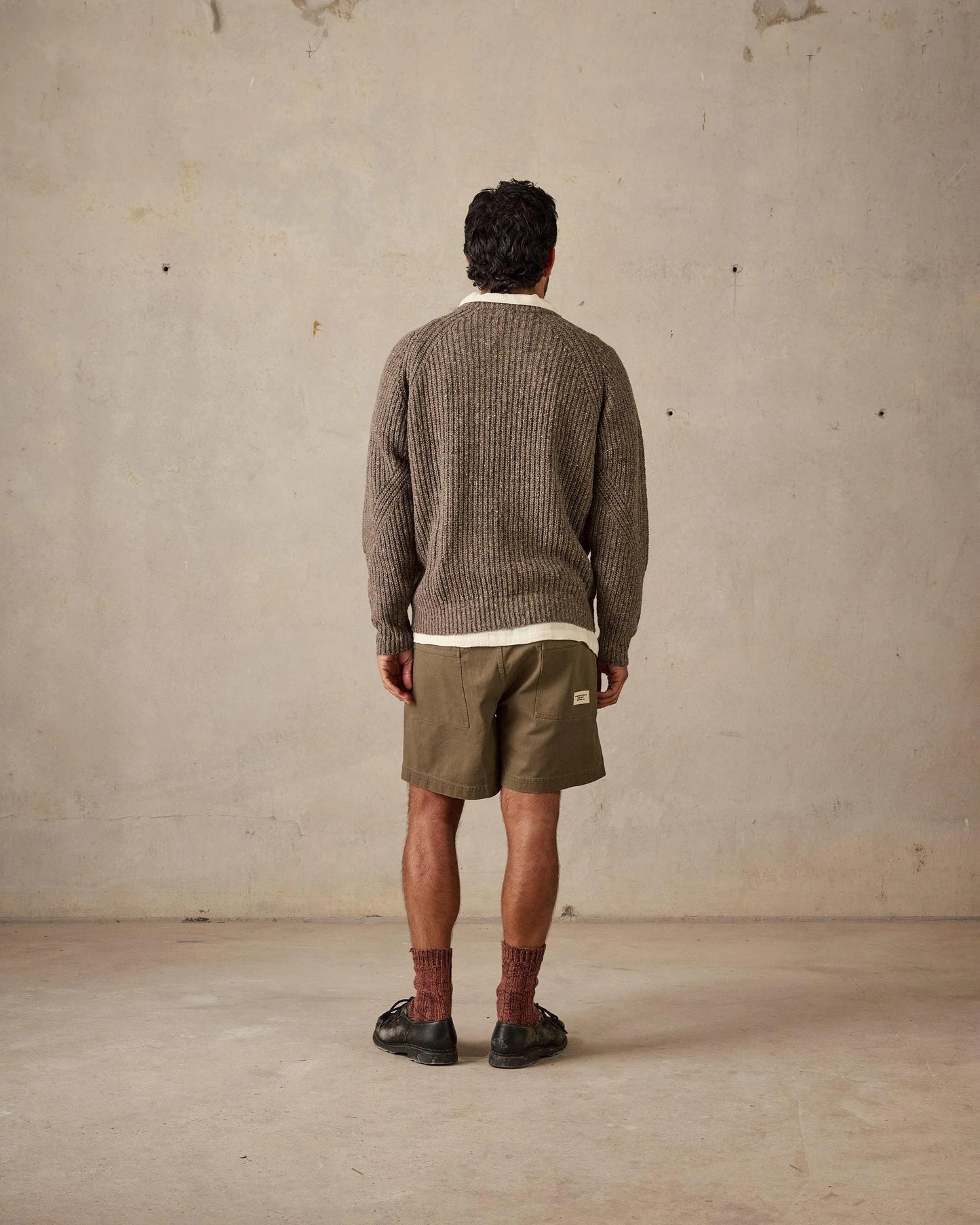 Fisherman Knit - Brown Multi