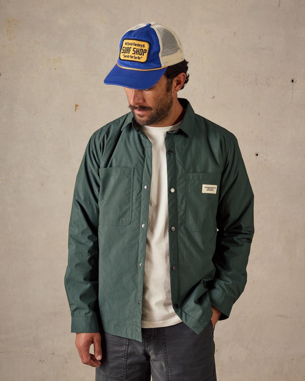 Insulated Shirt - Dark Green