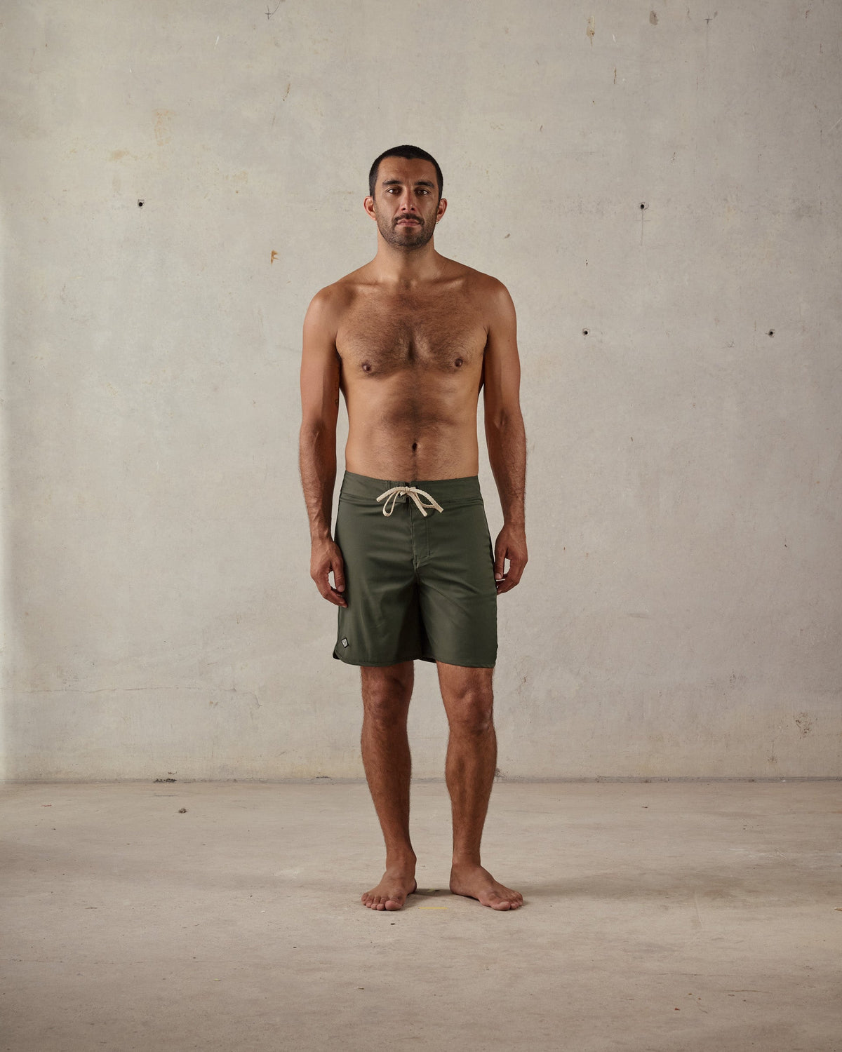 Stretch Boardshort in Green