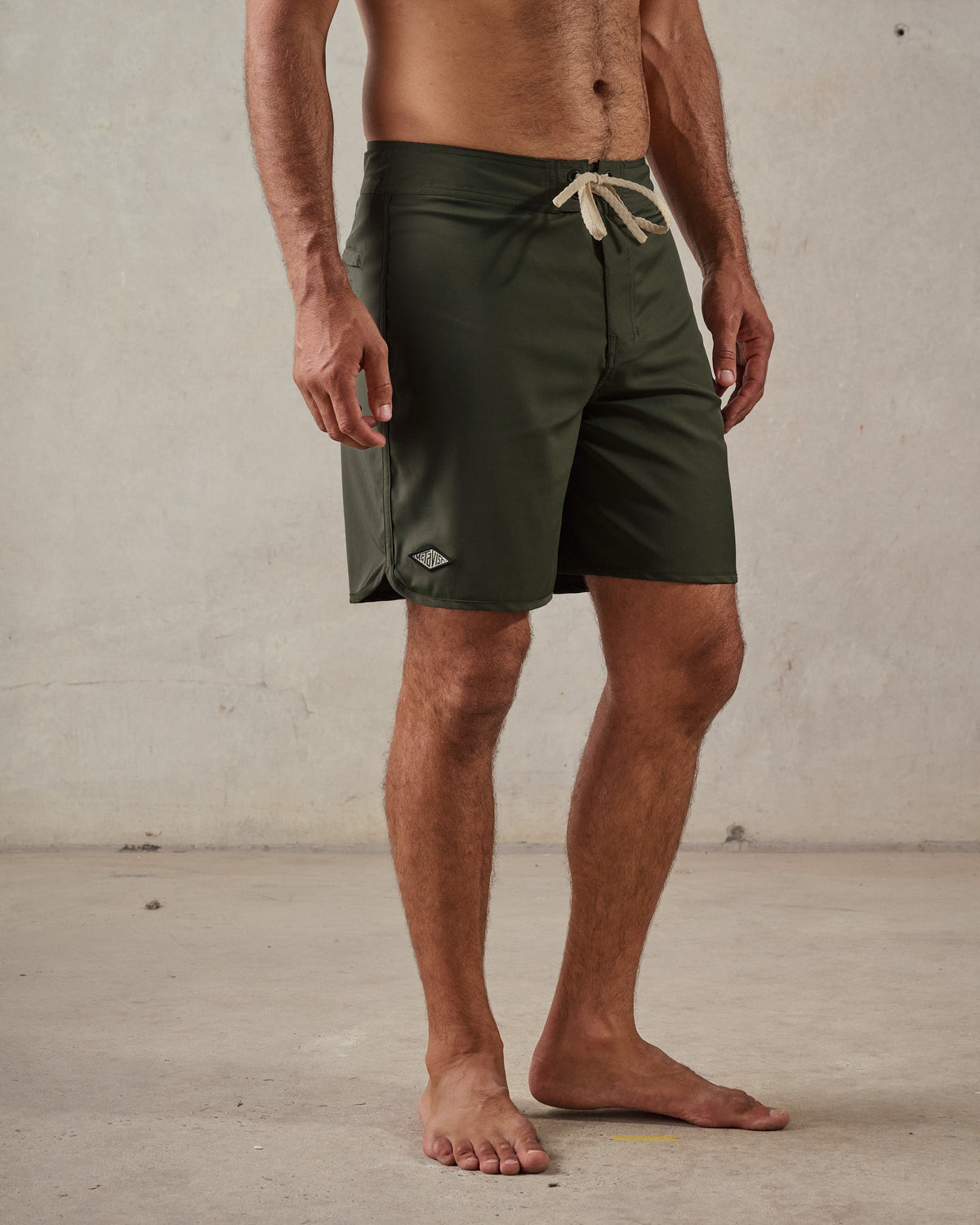 Stretch Boardshort in Green