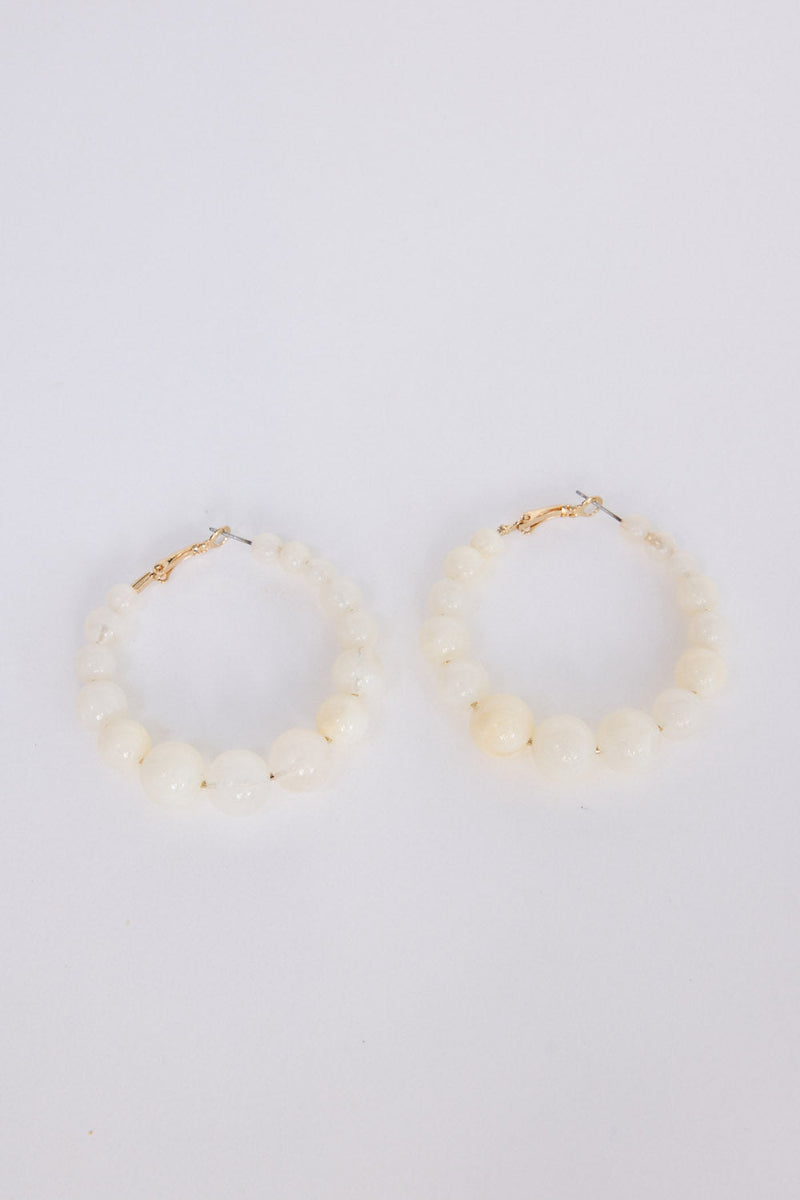 Molly Earrings - Off White