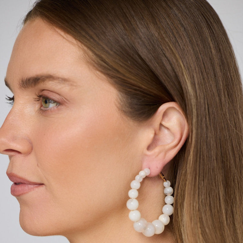 Molly Earrings - Off White