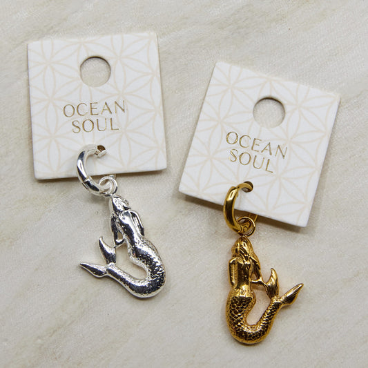 Ocean Soul Charm - Gold or Silver