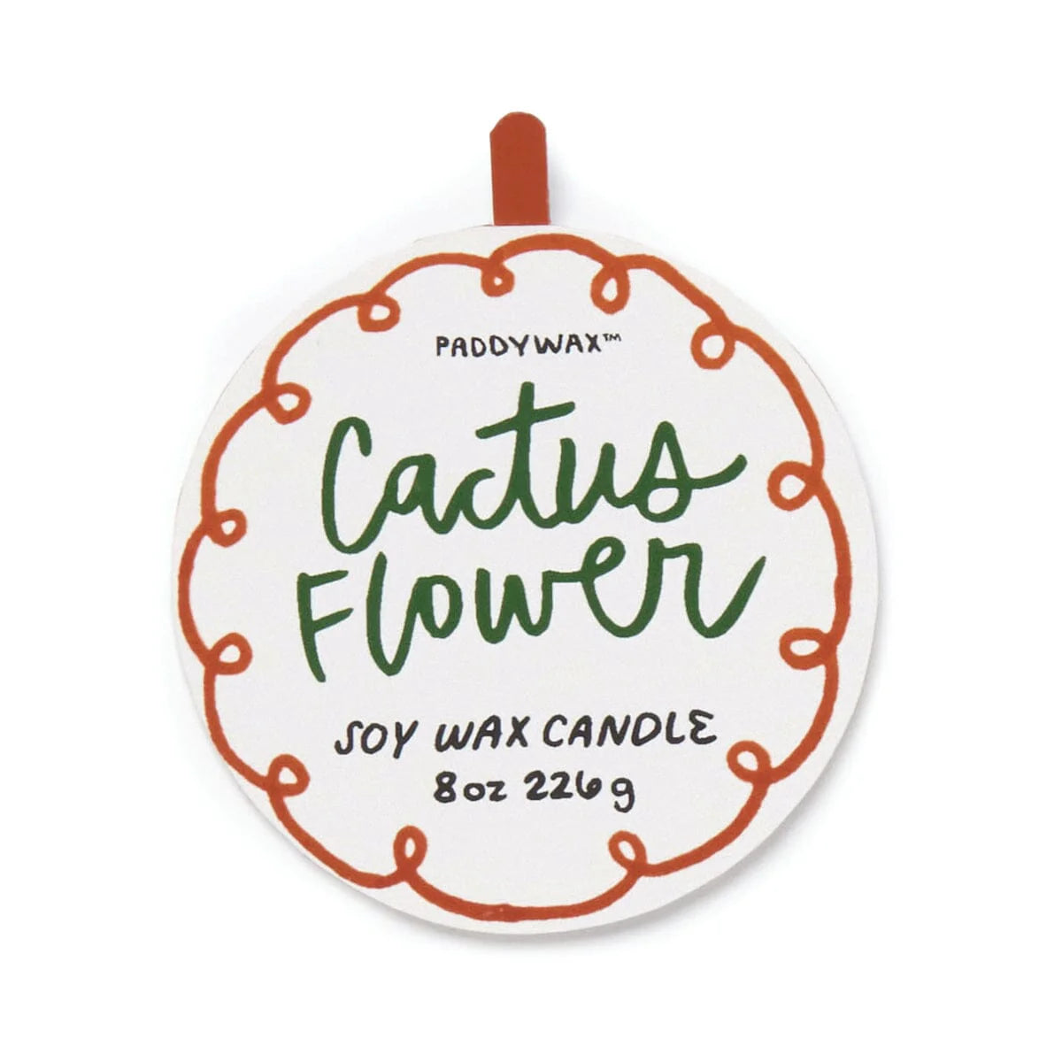 Adopo Flower Ceramic Candle - Cactus Flower 8oz
