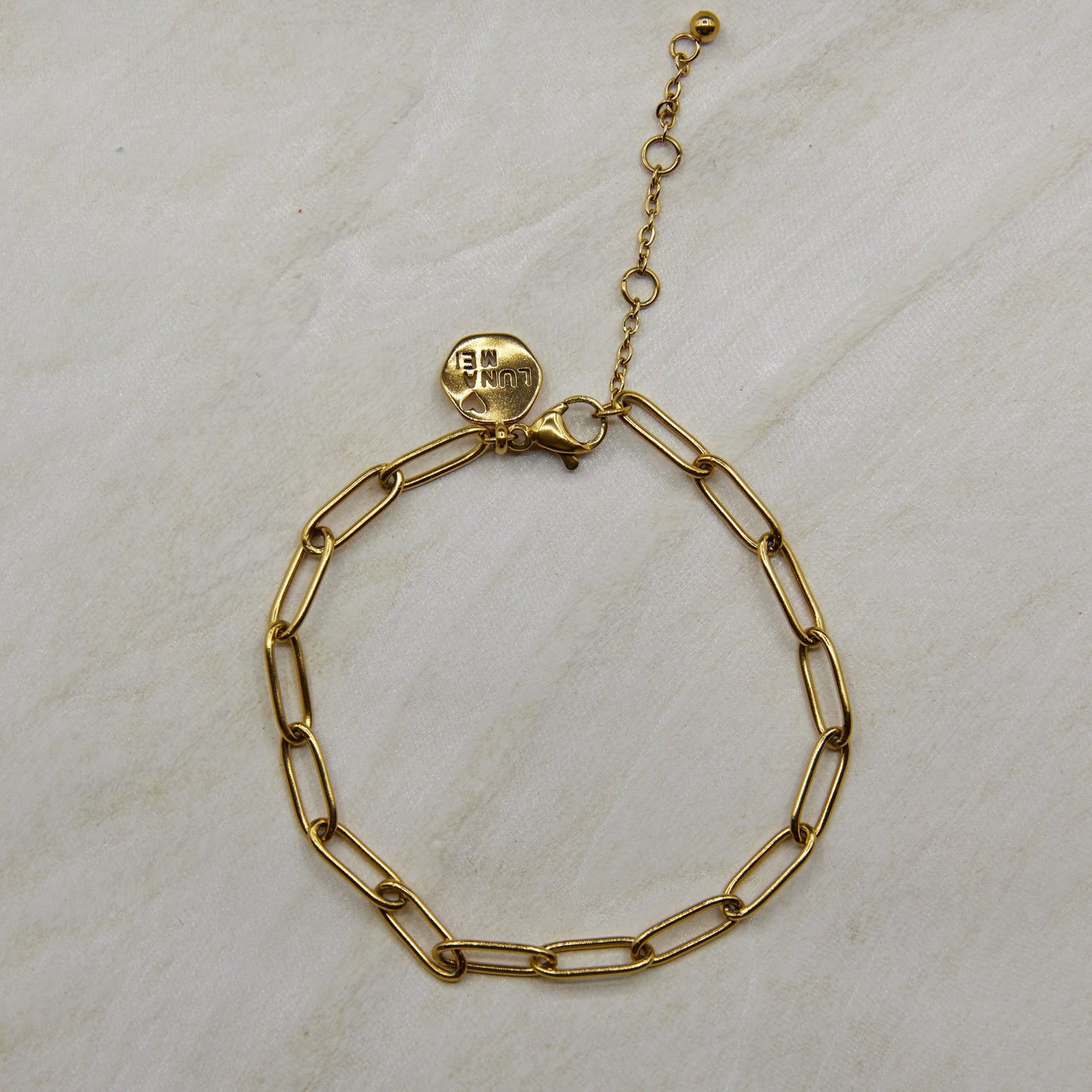 Paperclip Bracelet - Gold or Silver