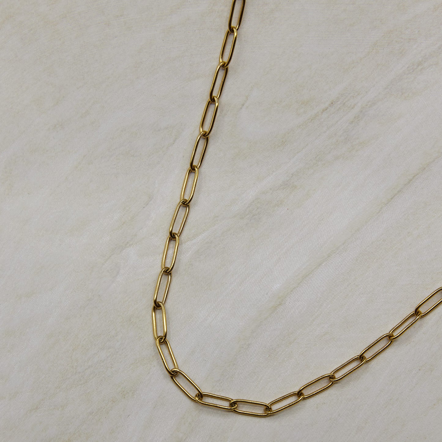 Paperclip Necklace - Gold or Silver