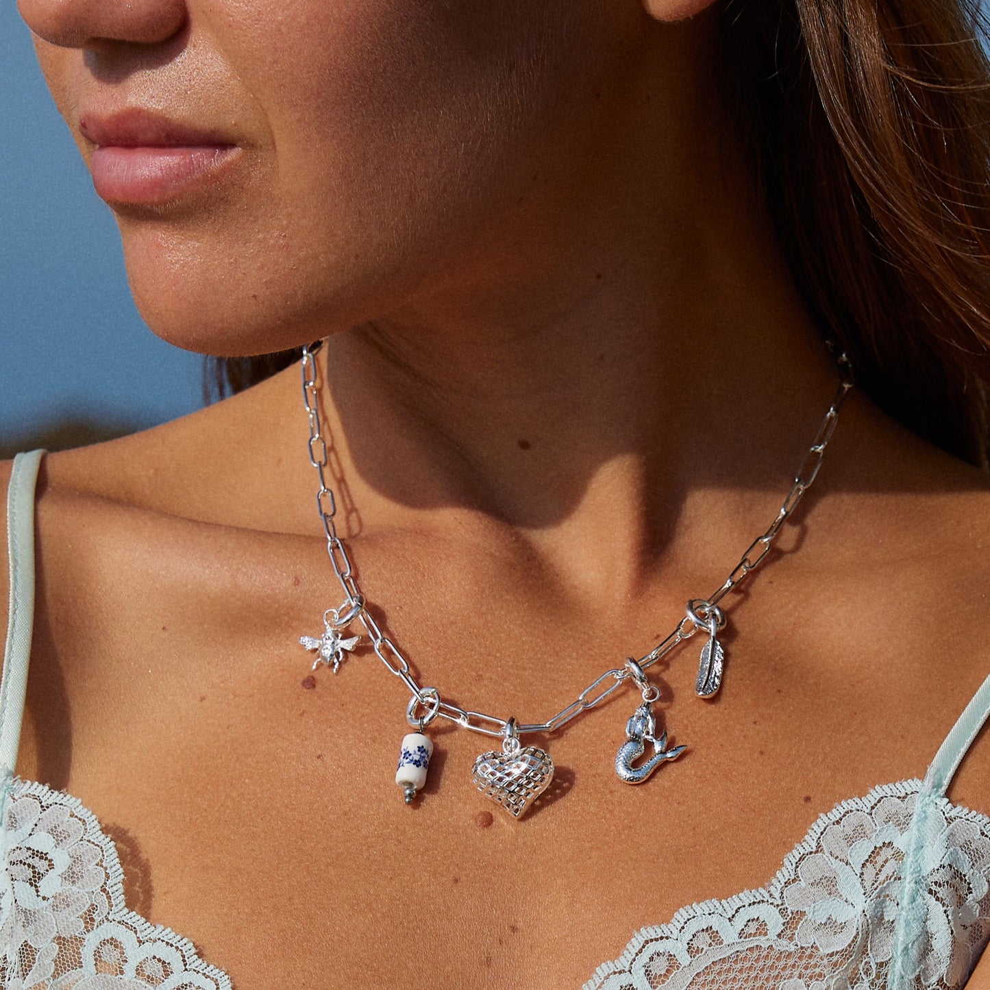 Paperclip Necklace - Gold or Silver