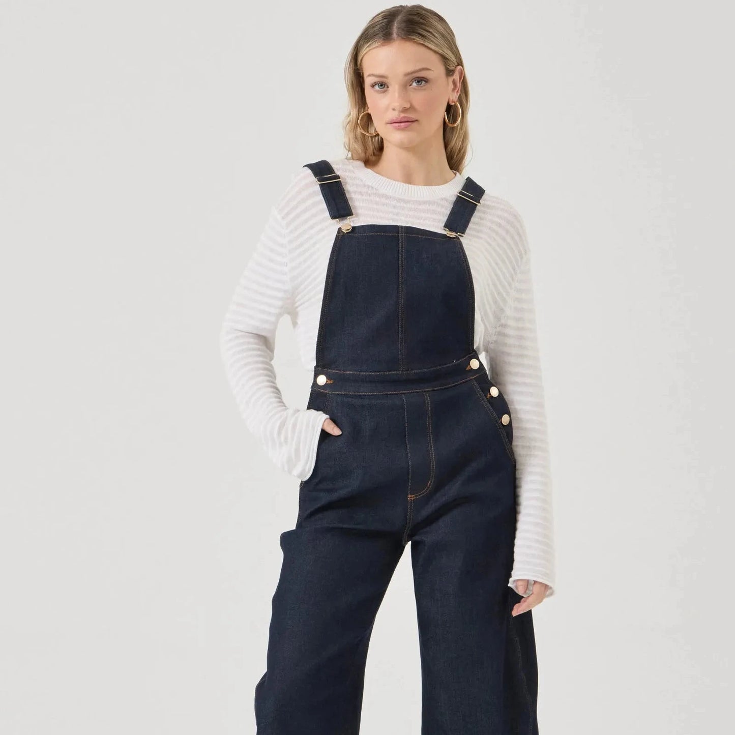 Barrel Overalls - Madame Indigo