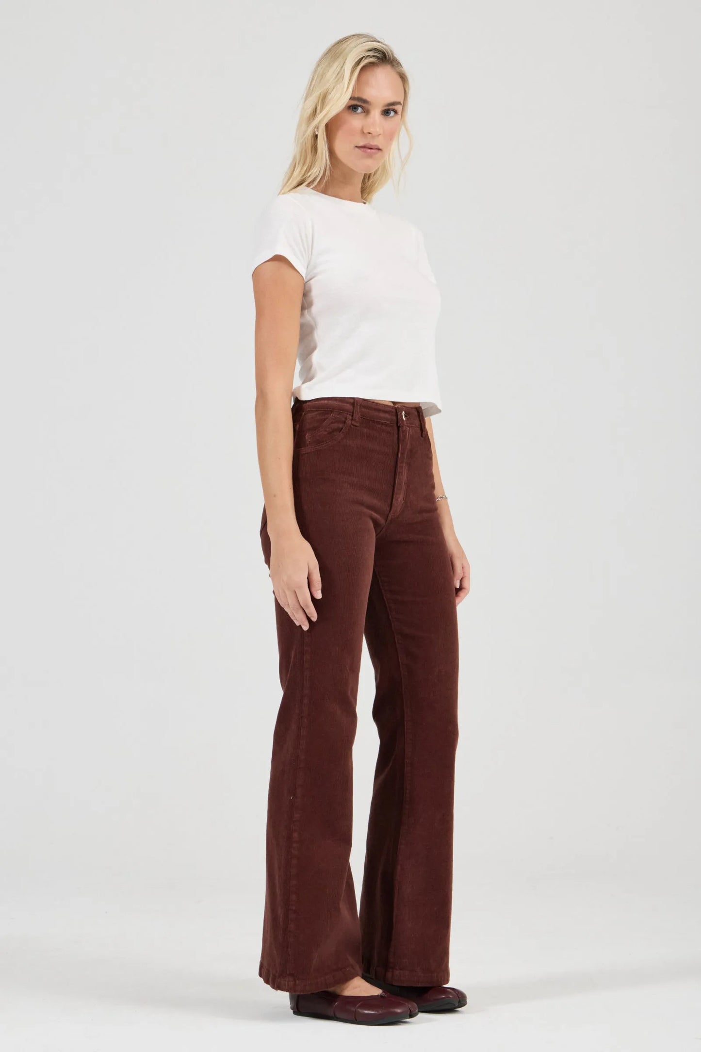 Eastcoast Flare Cord - Cognac