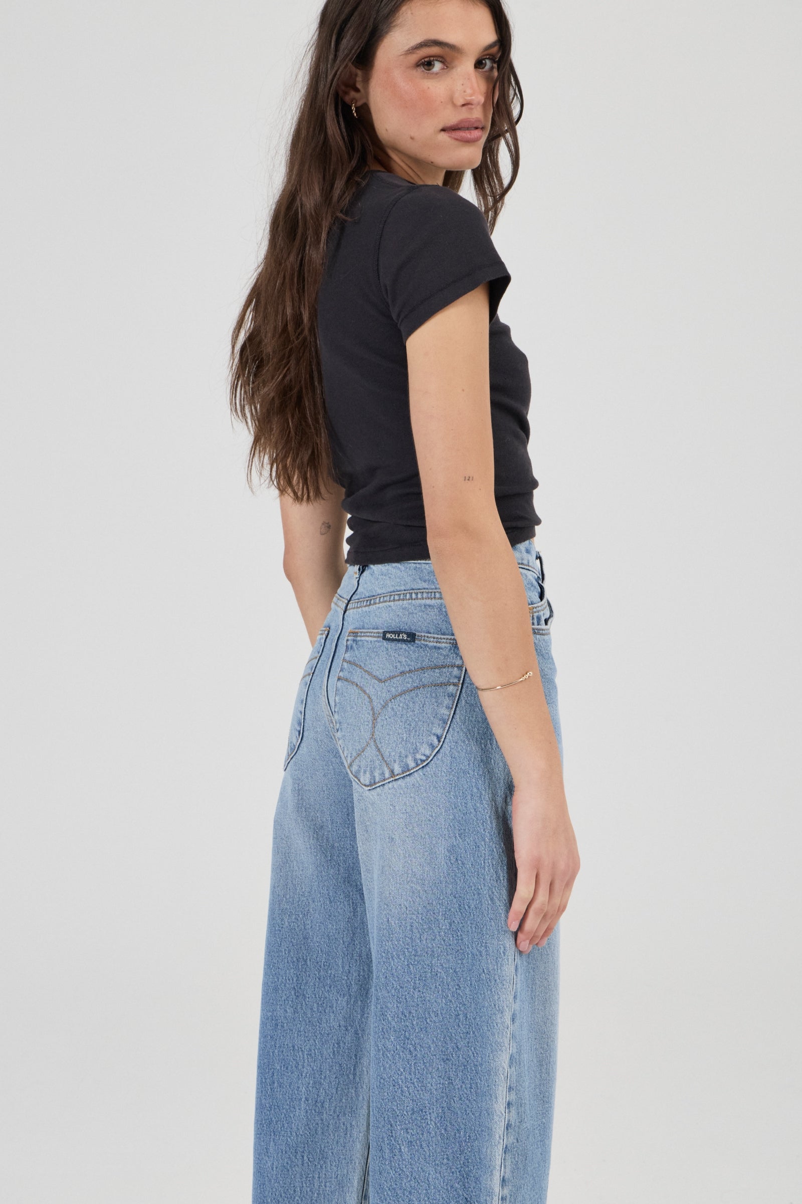 Rolla's Gigi Barrel Jean in Surrender