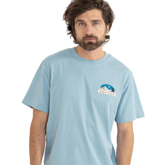 Horizon SS T-Shirt - Dusty Blue