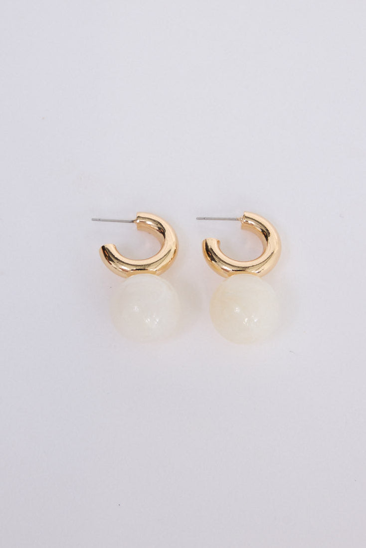 Rossi Earrings - Off White