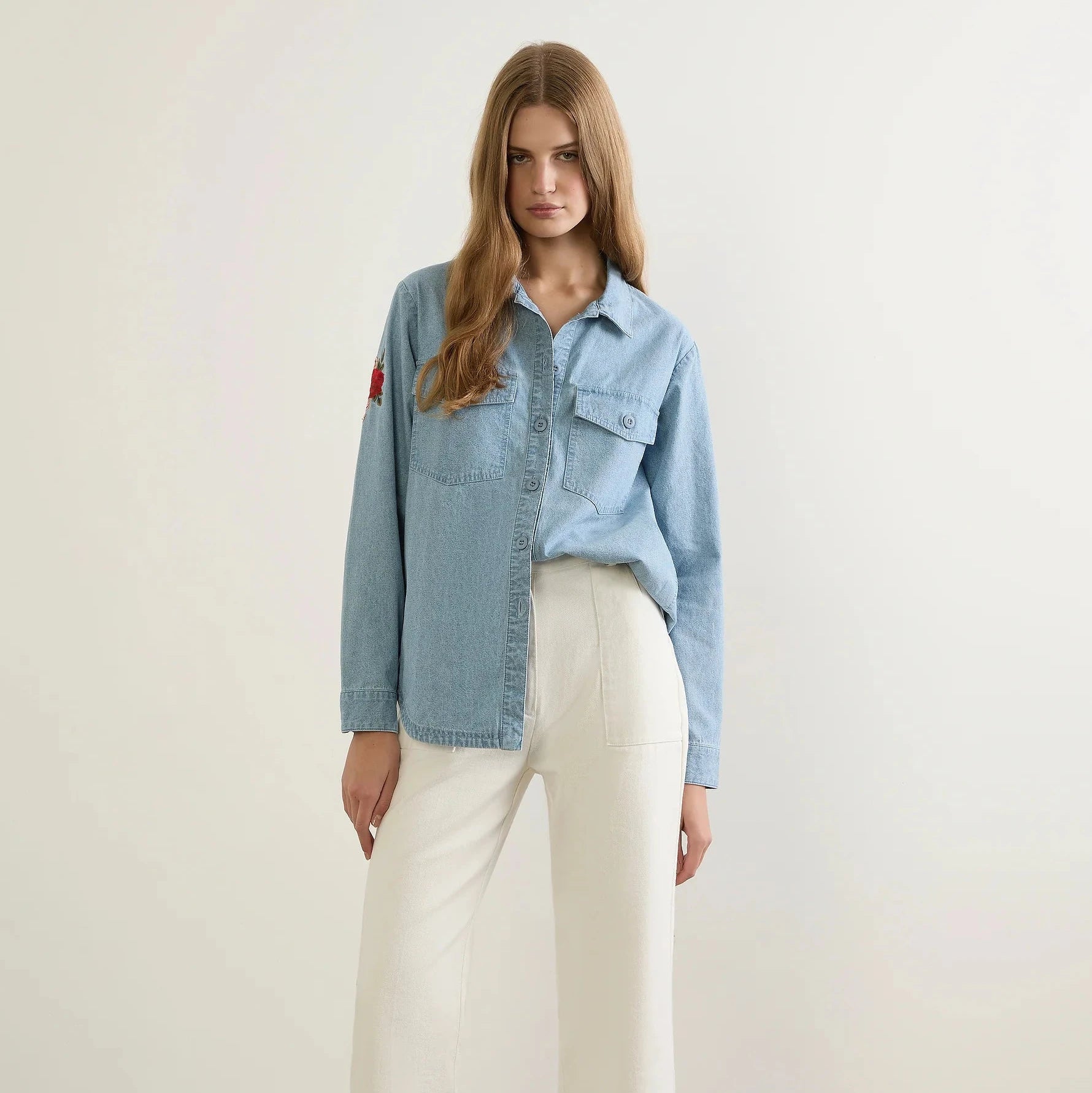 Oren Shirt - Light Blue | Reborn Code
