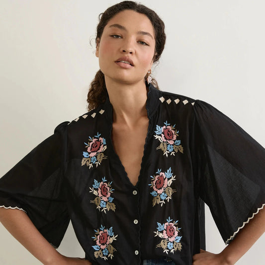 Arabella Blouse - Black