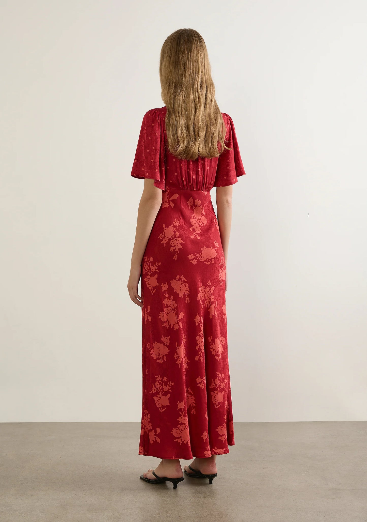 Rhea Maxi Dress - Red