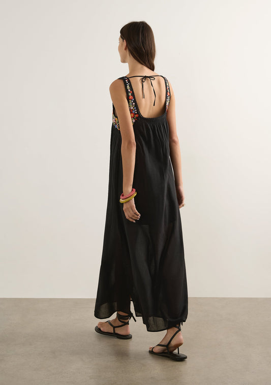 Amiah Maxi Dress - Black