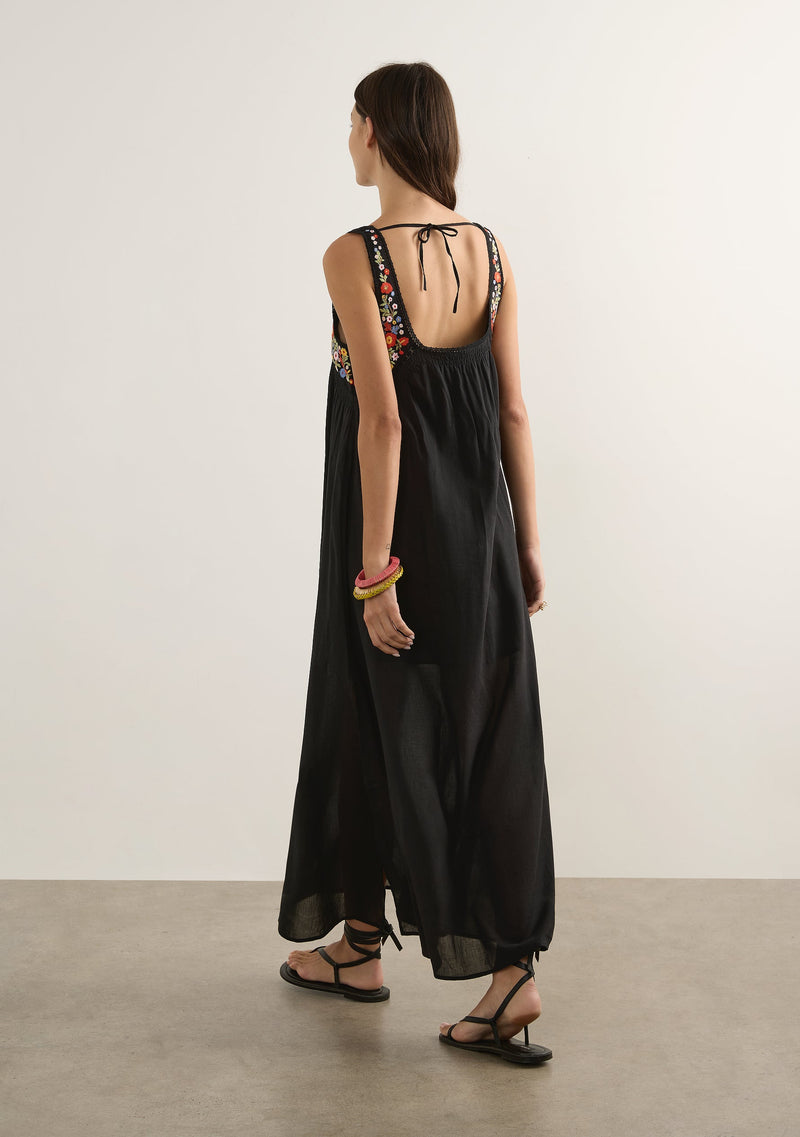 Amiah Maxi Dress - Black