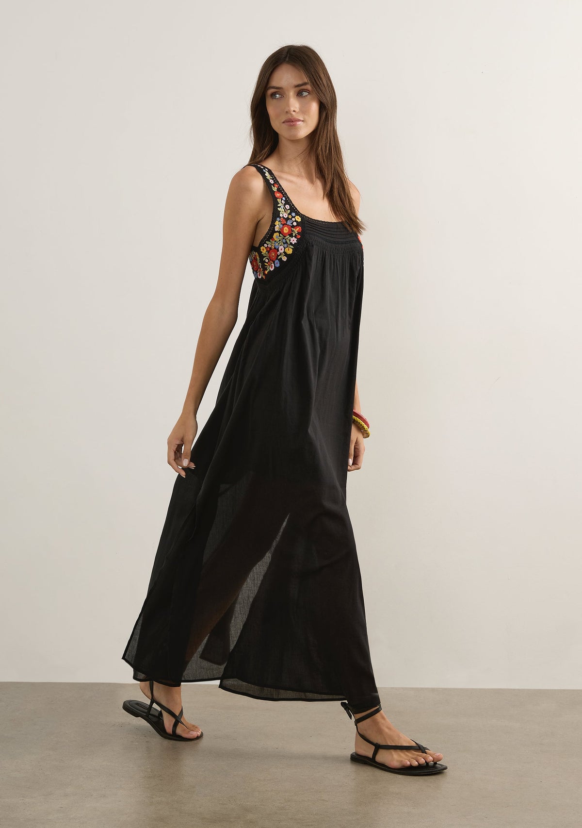 Amiah Maxi Dress - Black