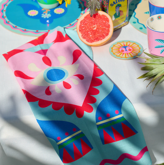 T-Towel - Printed Fiesta Heart