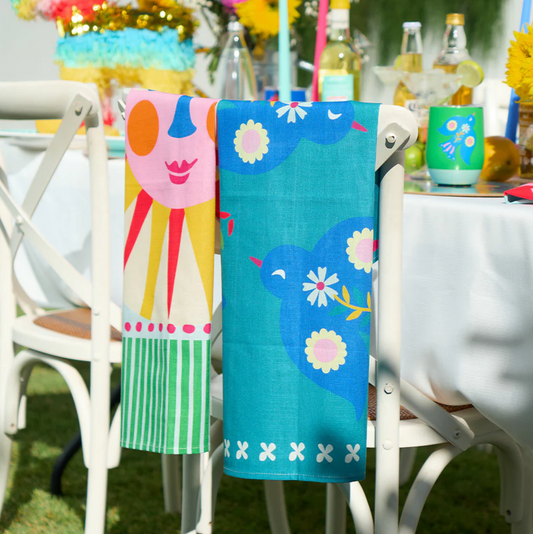 T-Towel - Printed Fiesta Sun