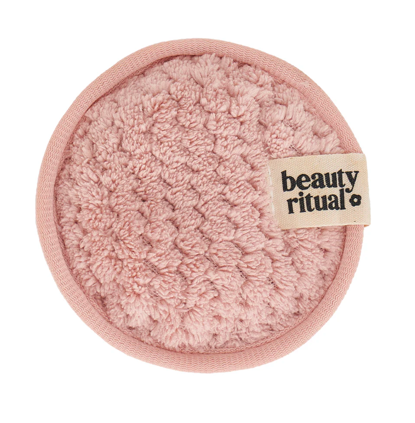 Beauty Ritual Luxury Waffle Cleansing Pads 4pc - Dusty Pink