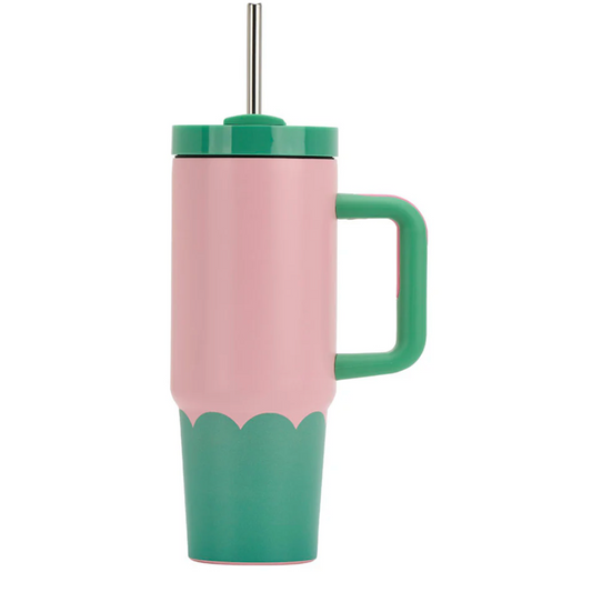 Super Sip Stainless Wave - Musk Green