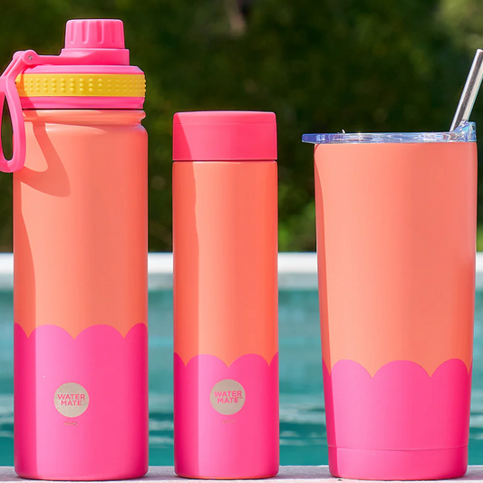 Watergate Stainless Wave - Orange Hot Pink
