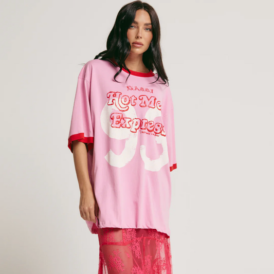 The Hot Mess Tee - Pink