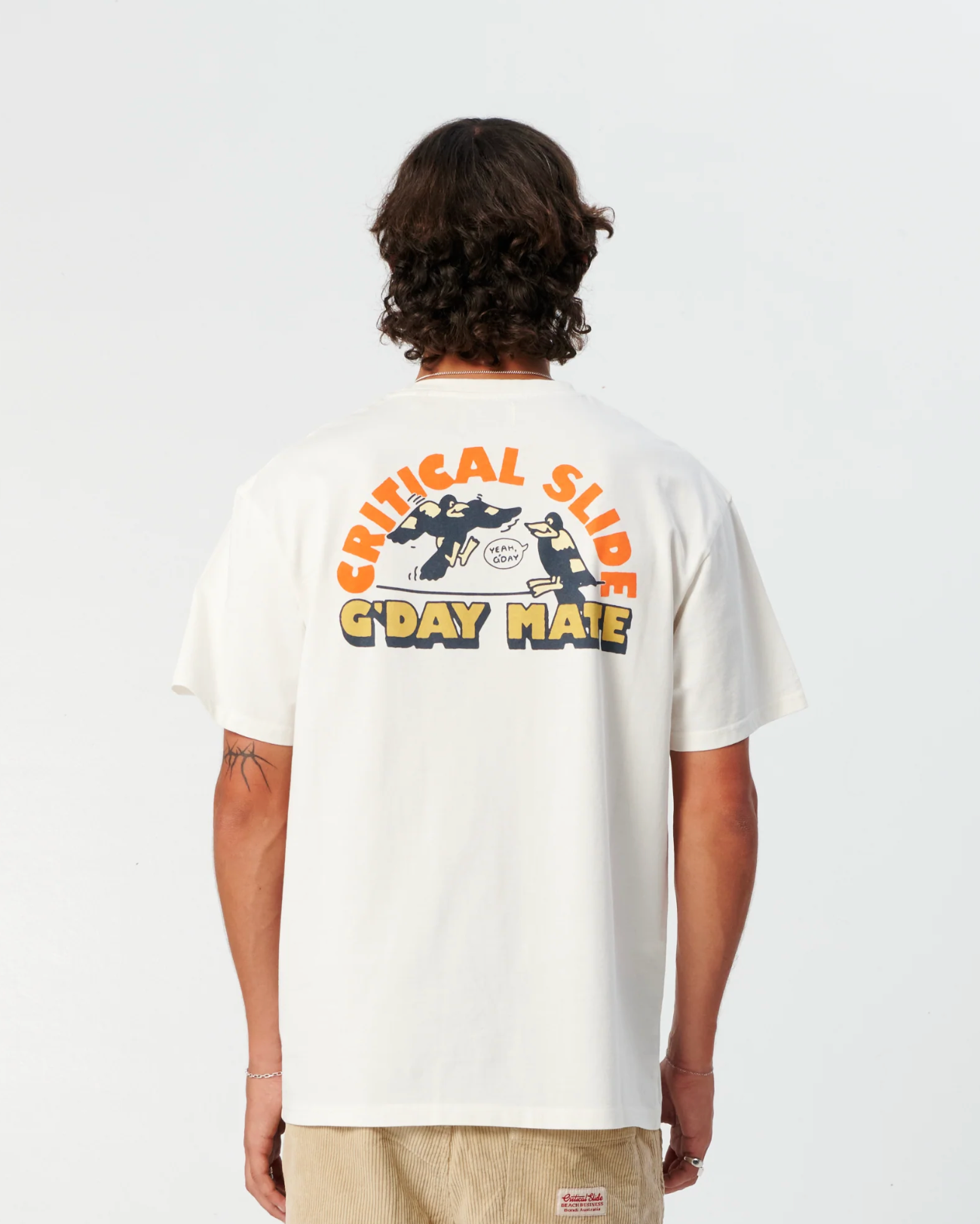 G'Day Mate Tee - Vintage White