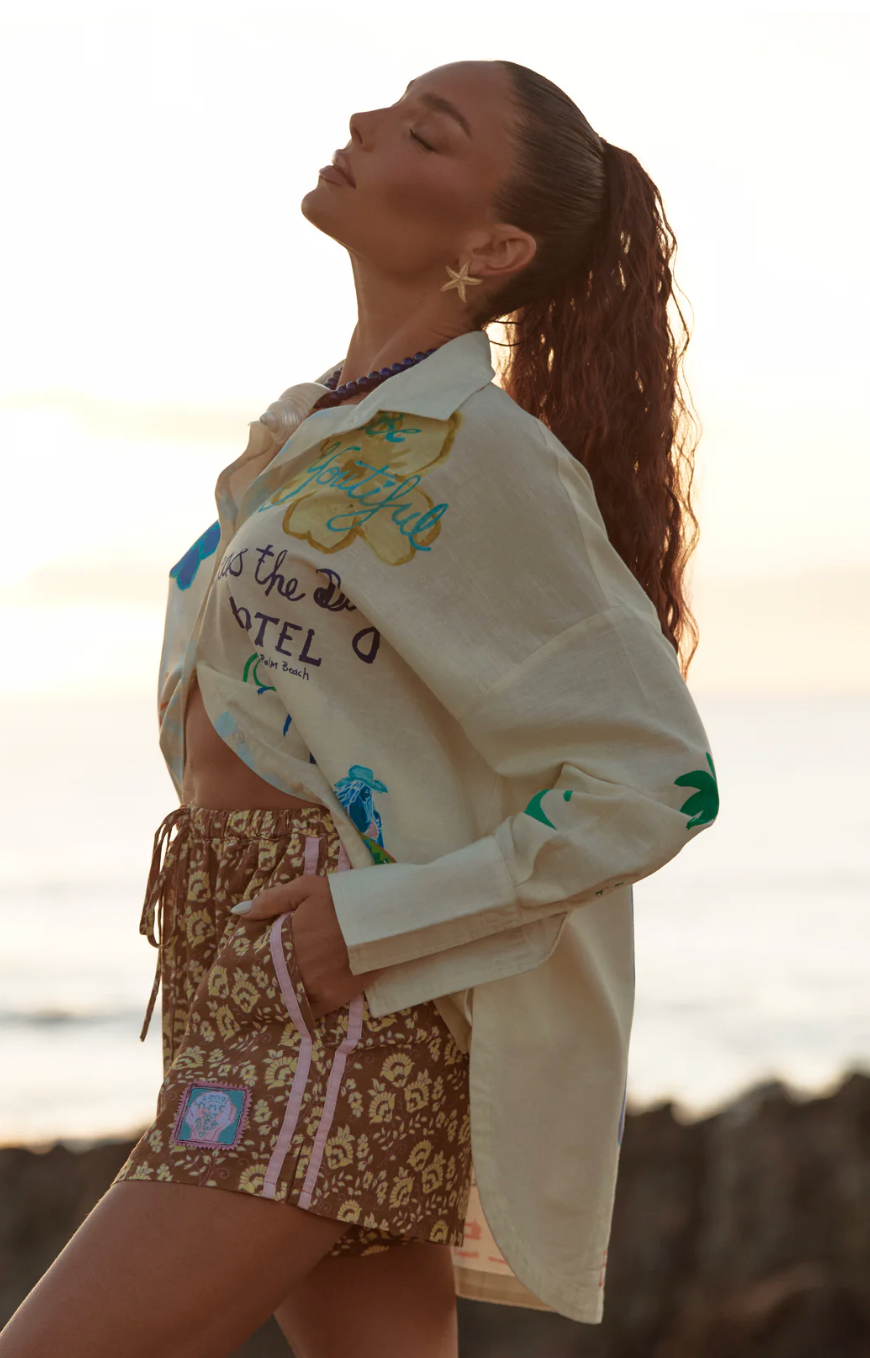 The Don Julio Shirt - Seas The Day - Cream