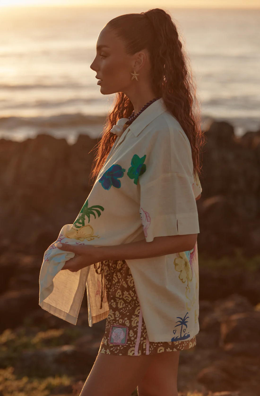 The Patron Shirt - Seas The Day - Cream