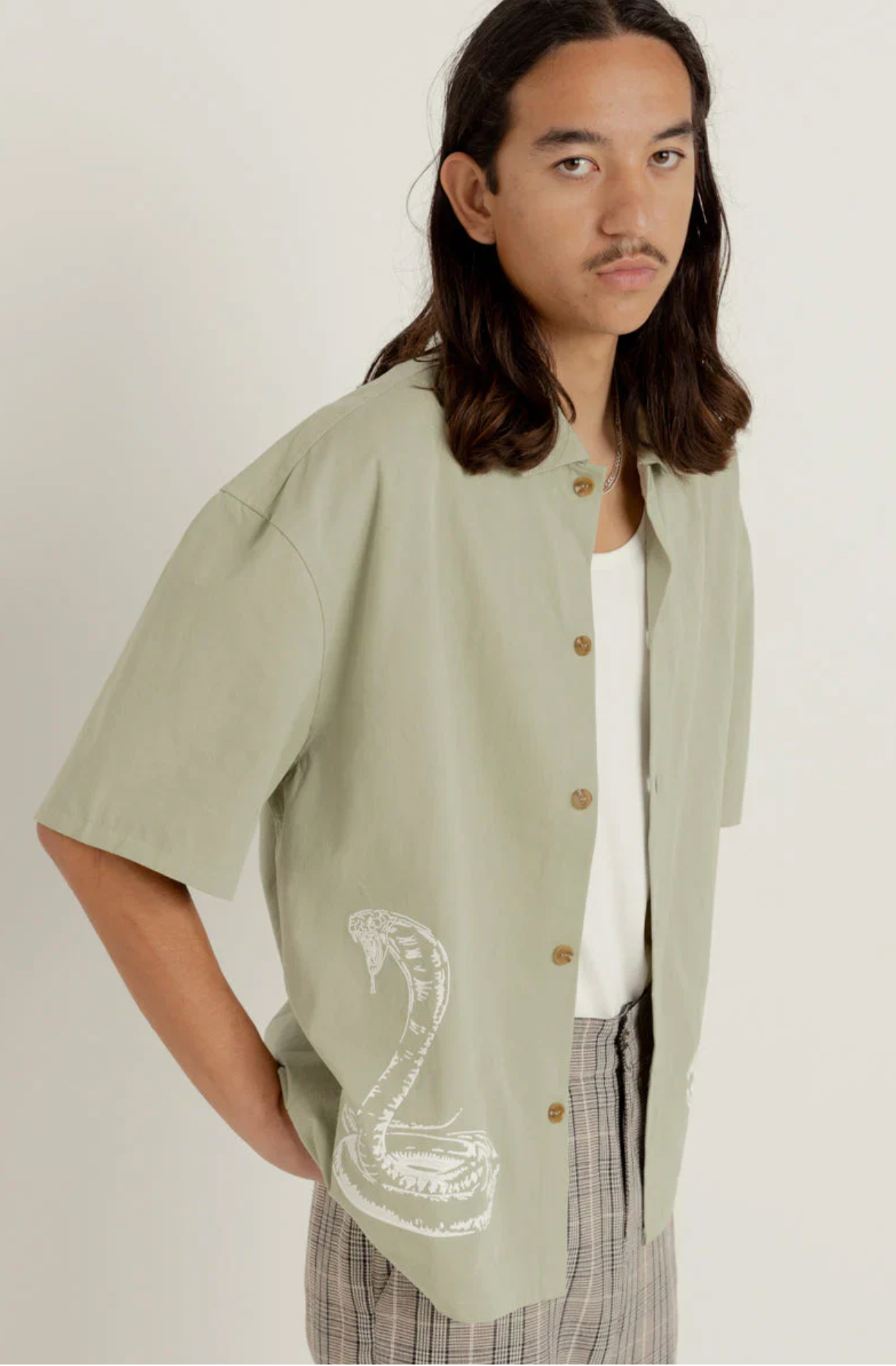 Bowlo SS Shirt - Vintage Green