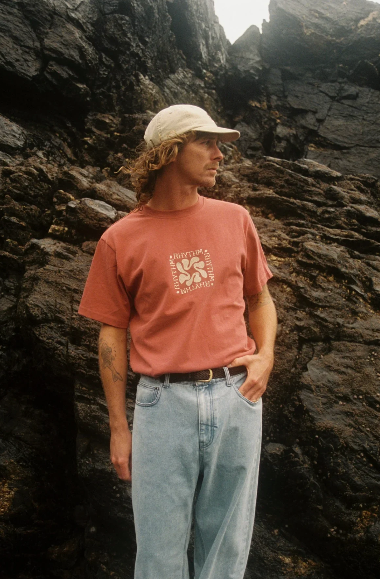 Grange Vintage SS T-Shirt - Clay