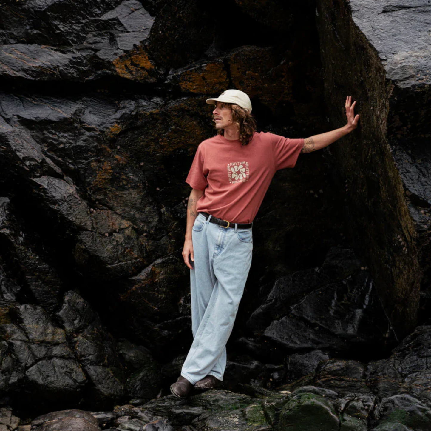Grange Vintage SS T-Shirt - Clay