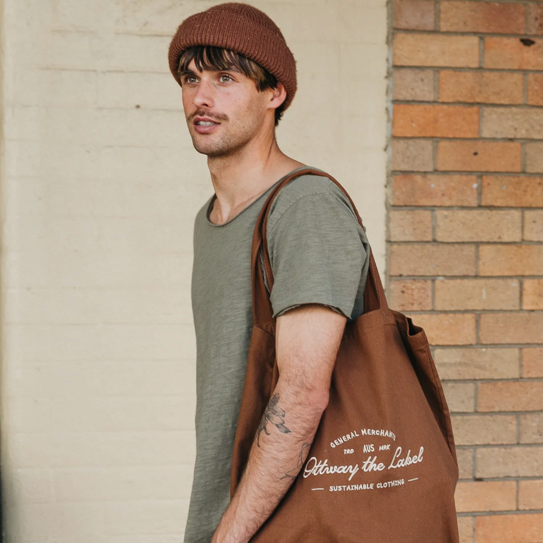 Everyday Tote Bag - Brown