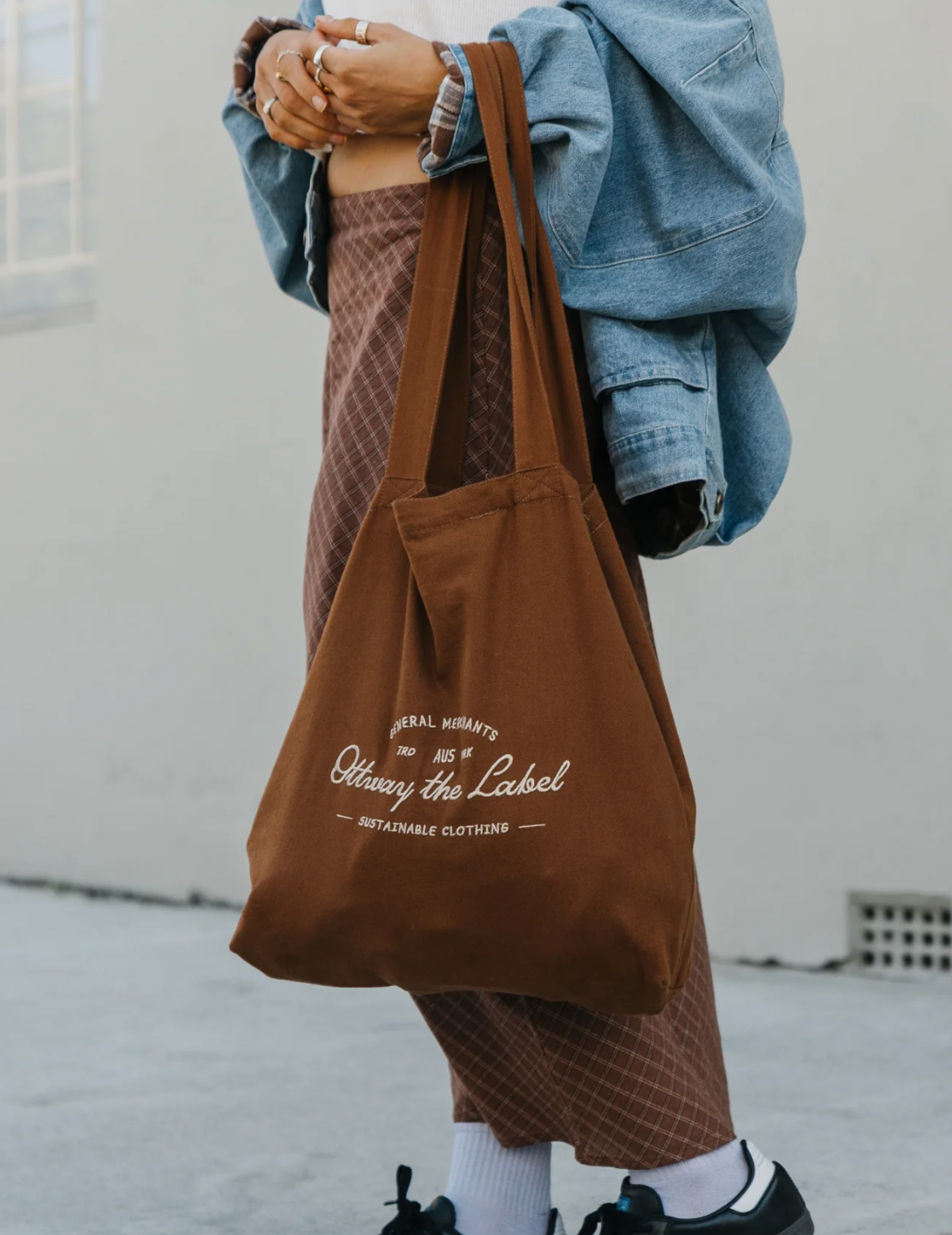 Everyday Tote Bag - Brown