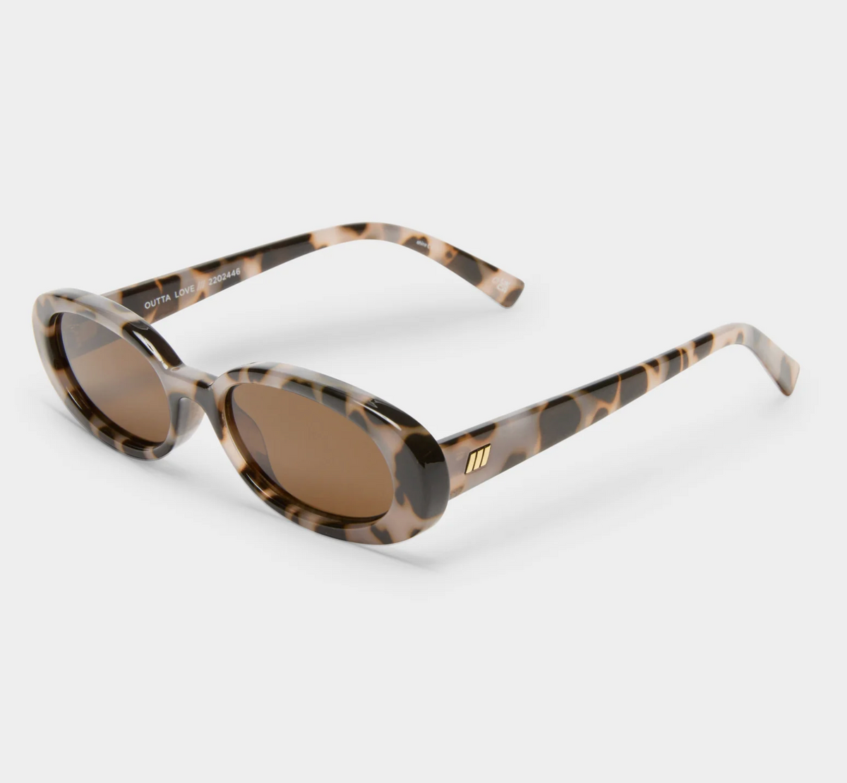 Outta Love Sunglasses - Cookie Tort