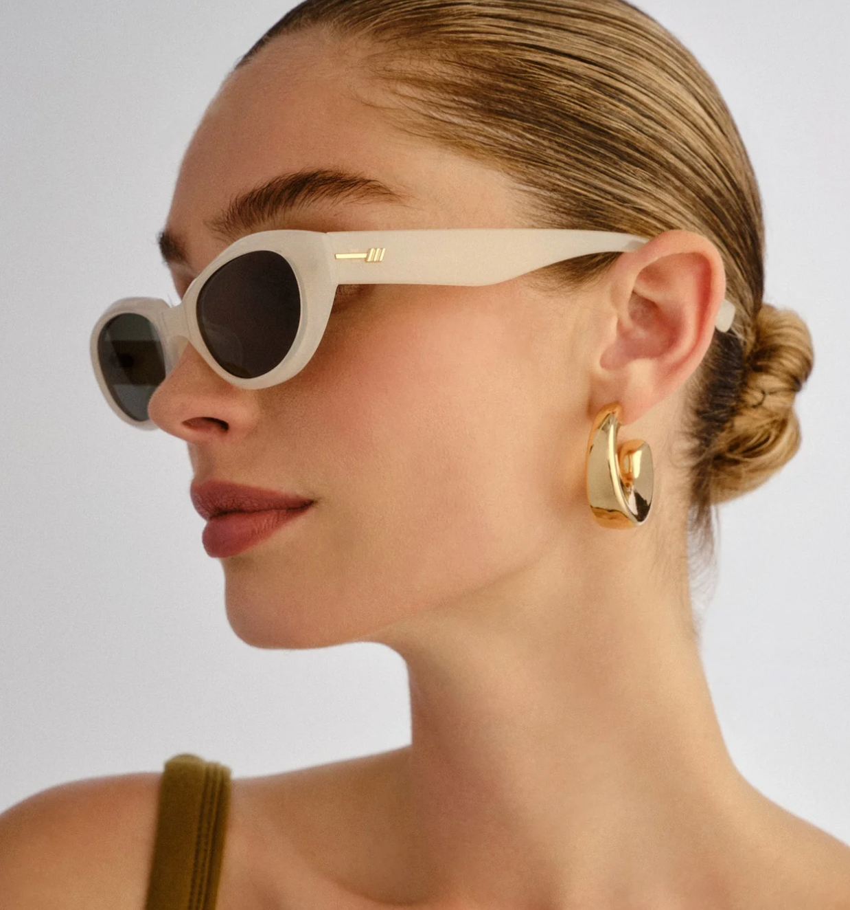 Le Bijou Sunglasses - Milk