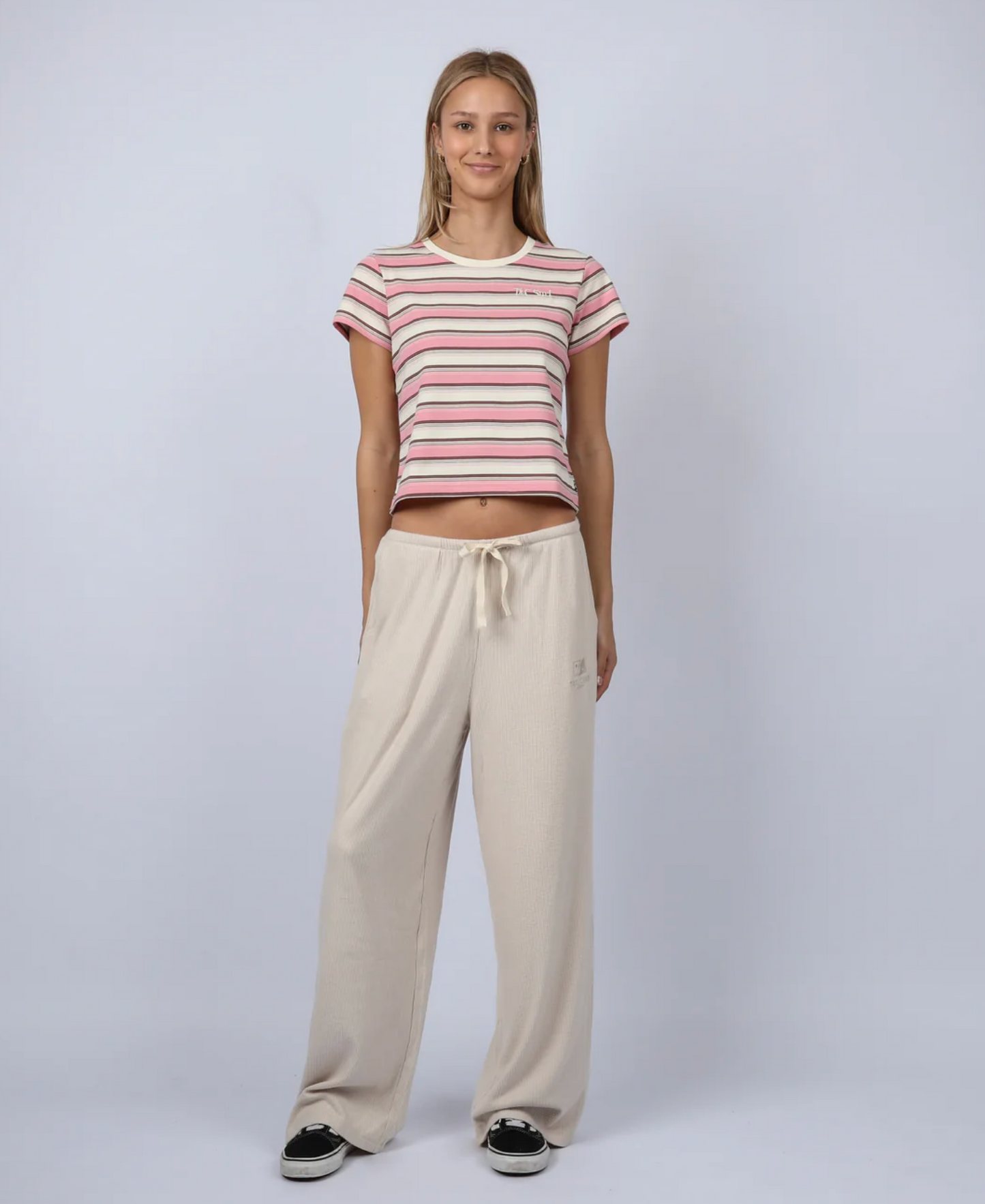 Horizon Rib Pants - Natural