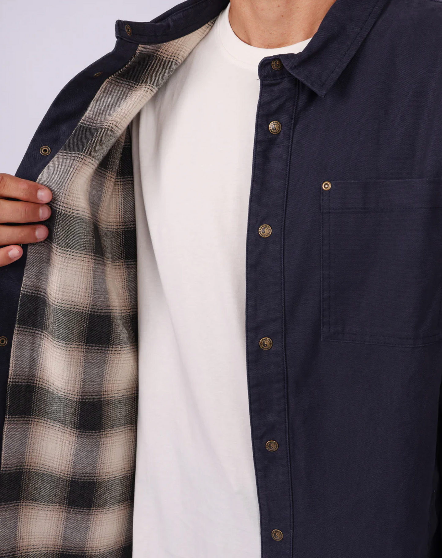 Kauai Canvas Jacket - Worker's Blue