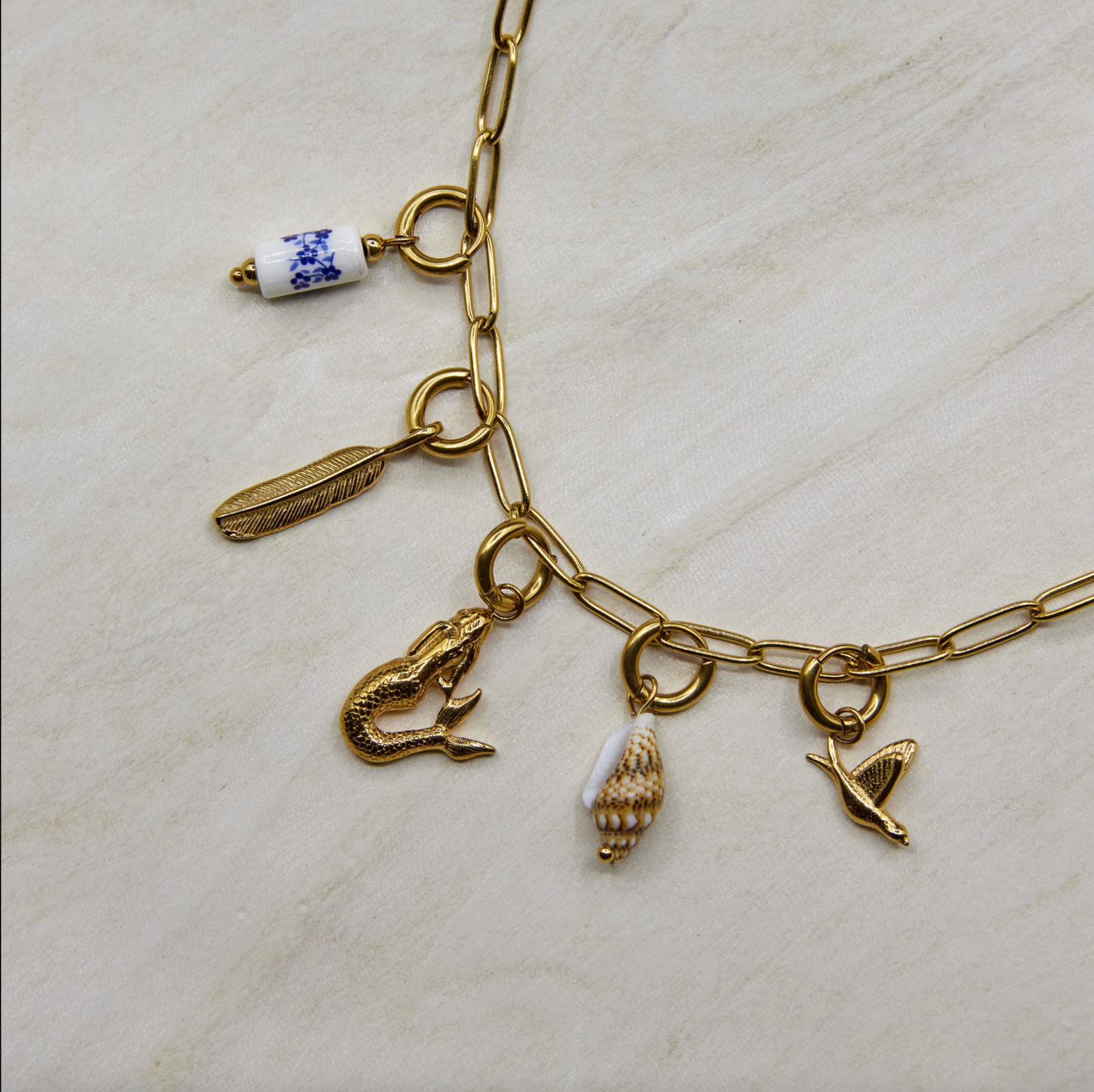 Paperclip Necklace - Gold or Silver