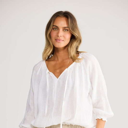 Seaside Top - White