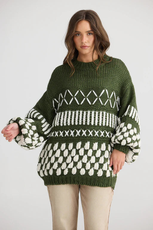 Colorado Knit - Khaki