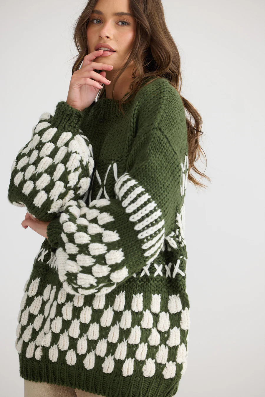 Colorado Knit - Khaki