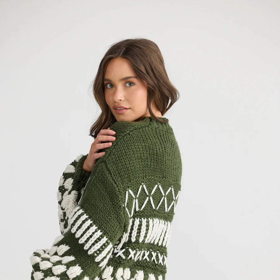 Colorado Knit - Khaki